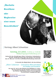 Vortrag Albert Schweizer